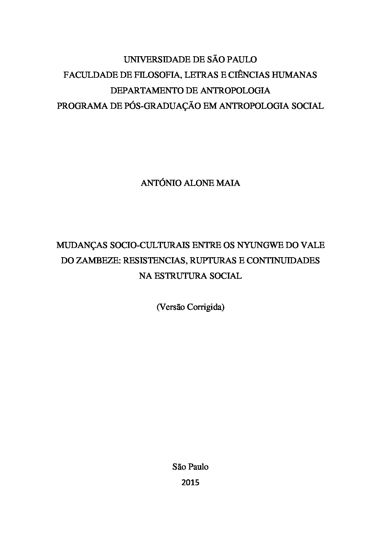 MUDANÇAS SOCIO-CULTURAIS pdf