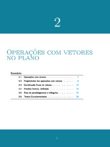 Operações com vetores no plano