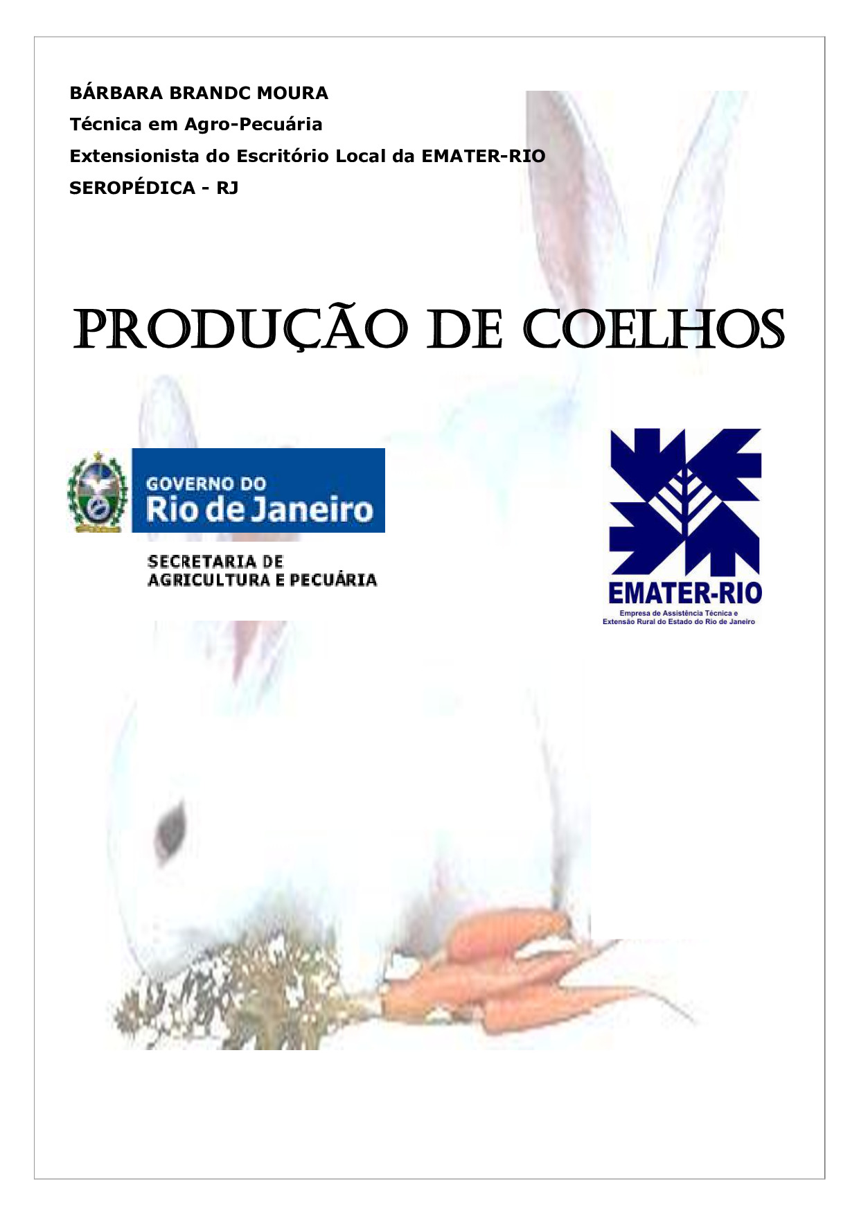 Produção de Coelhos [Bárbara Brandc Moura]