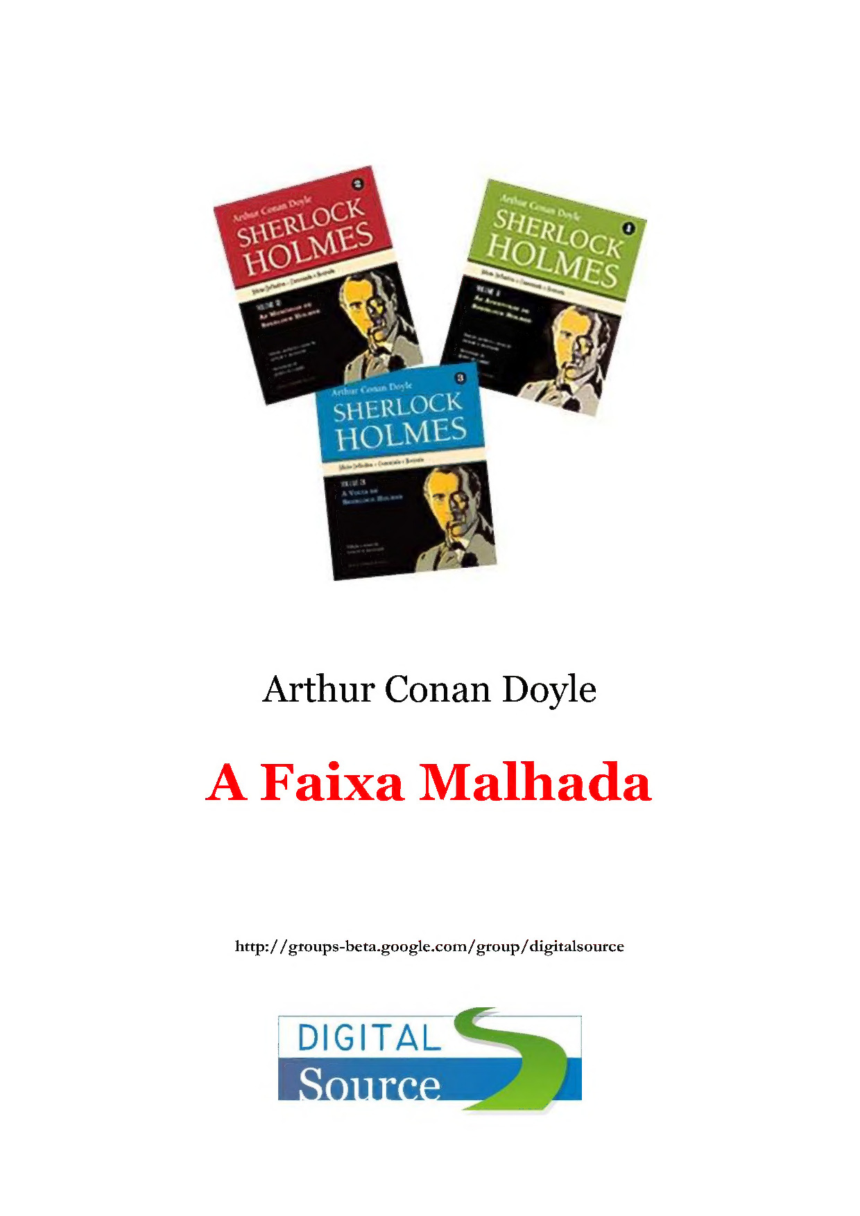 A Faixa Malhada – Arthur Conan Doyle | Livro PDF