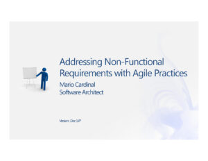 Addressing Non-Functional Requirements with Agile Practices PDF