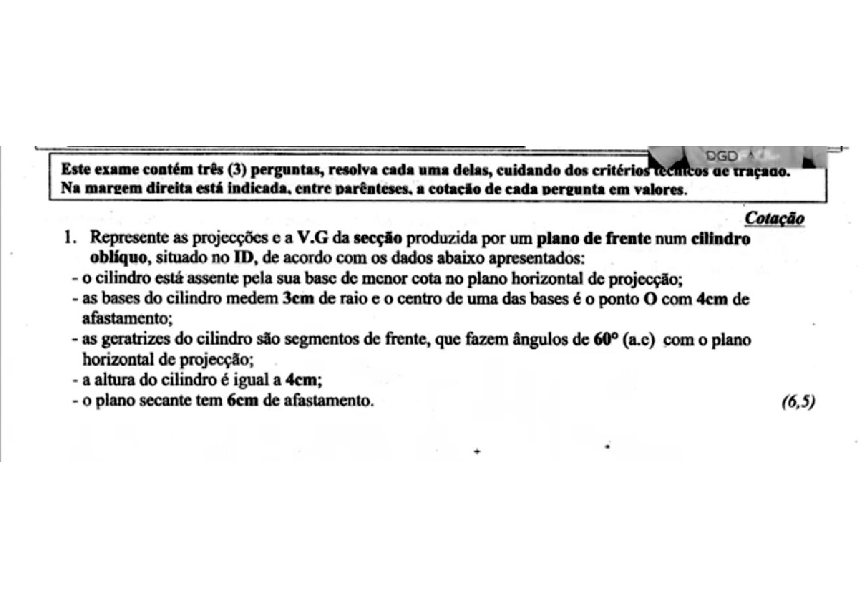 DGD 12ª Classe | 2019 – 1ª Chamada