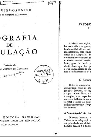 Factores na Distribuição da População | GEOGRAFIA DE POPULAÇÃO .PDF
