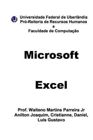 Microsoft Excel |  Walteno Martins Parreira Jr .pdf