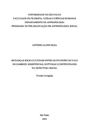 MUDANÇAS SOCIO-CULTURAIS pdf